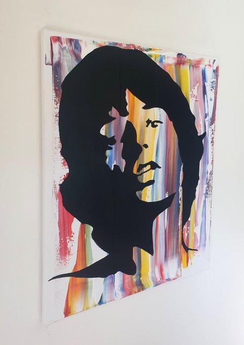 Liesens - Mick Jagger, Antiek en Kunst, Kunst | Schilderijen | Modern