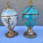 Fabergé ei - Mooie Faberge-huis muzikale carrousel-ei serie, Antiek en Kunst, Curiosa en Brocante