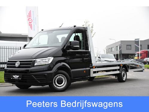 Volkswagen Crafter Oprijwagen 35 2.0 TDI L4 Highline, Auto's, Bestelauto's, Lease, Automaat, Financial lease, Diesel, Zwart, Volkswagen