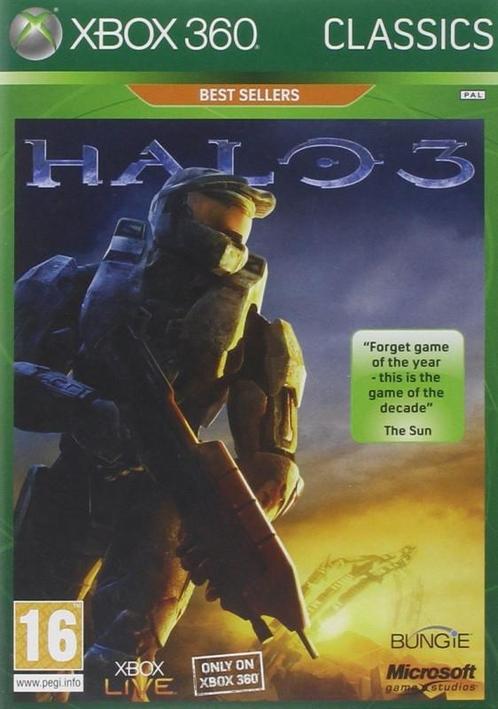 Halo 3 (classics) (Xbox 360), Spelcomputers en Games, Games | Xbox 360, Gebruikt, Vanaf 12 jaar, Verzenden