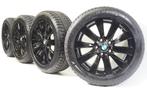 BMW 3 4 serie F30 F32 17 inch velgen 413 + Winterbanden Dunl, Gebruikt, Velg(en), 17 inch, Winterbanden