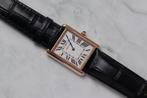 Cartier Tank Large - W5200025 - Rose goud, Overige merken, Polshorloge, Goud, Leer