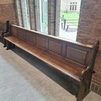 3x Houten kerkbank, Antiek en Kunst