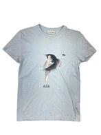 Lacoste T-Shirt (Eagle design, reworked) Maat XS, Ophalen of Verzenden, Zo goed als nieuw