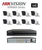 Hikvision set  2 Megapixel Full HD Bullet Camera's + 1TB, Nieuw, Ophalen of Verzenden