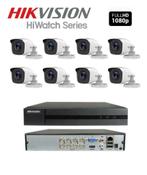 Hikvision set  2 Megapixel Full HD Bullet Camera's + 1TB, Ophalen of Verzenden, Nieuw