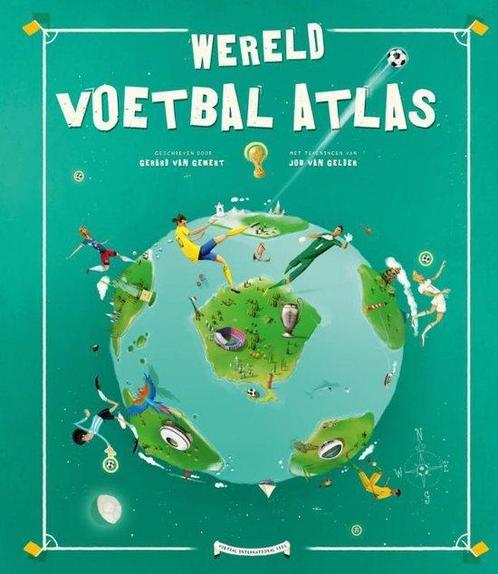 Boek Wereld Voetbal Atlas 9789067979160, Boeken, Kinderboeken | Jeugd | 10 tot 12 jaar, Zo goed als nieuw, Verzenden