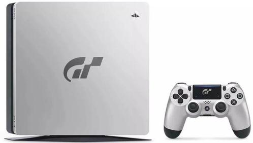 Sony PlayStation 4 Slim 1TB Limited Edition-Gran Turismo, Spelcomputers en Games, Spelcomputers | Sony PlayStation 4, Zo goed als nieuw