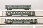 HAG H0 - 415-410 - Modeltrein personenwagen (3) - SBB-CFF, Hobby en Vrije tijd, Nieuw