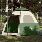 Kampeertent 4-persoons snelontgrendeling groen (Partytenten), Caravans en Kamperen, Kampeeraccessoires, Verzenden, Nieuw