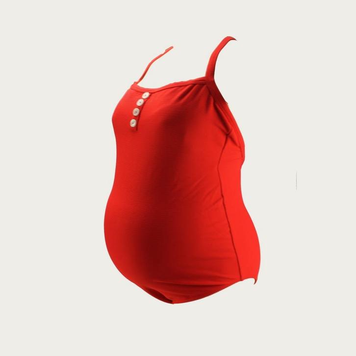 Pez Dor ZwangerschapsBadpak Miriam Red Button, Kleding | Dames, Positiekleding, Nieuw, Verzenden