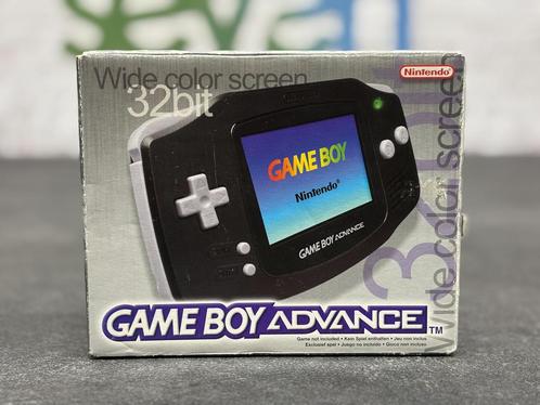 Gameboy Advance Black [Complete], Spelcomputers en Games, Spelcomputers | Nintendo Game Boy, Zo goed als nieuw, Ophalen of Verzenden