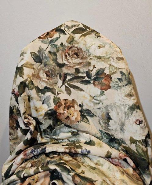 600x140cm! Exclusieve geweven heavy katoen stof -, Antiek en Kunst, Antiek | Kleden en Textiel
