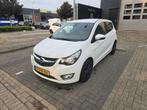 Opel Karl 1.0 Ecoflex 55KW 2018 Wit / Vol, Dealer onderhouden, Gebruikt, Traction-control, Leder en Stof