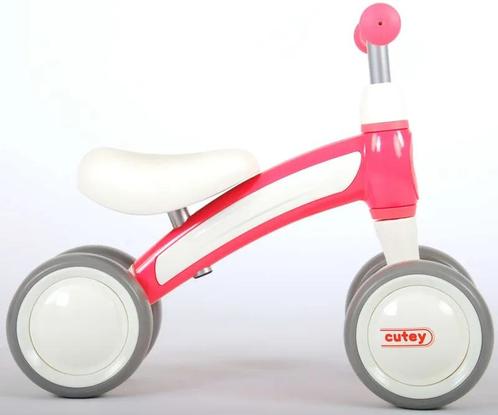 QPlay Cutey Ride On Loopfiets - Jongens en Meisjes - Roze, Kinderen en Baby's, Speelgoed | Buiten | Voertuigen en Loopfietsen