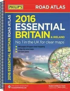 Philips essential road atlas Britain and Ireland 2015, Boeken, Atlassen en Landkaarten, Gelezen, Verzenden