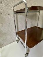 Buttler Trolley / Theewagen - Serveerwagen - Chroom, Hout -, Antiek en Kunst