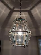 Lantaarn - Kristal - Brons, gepolijst kristal, Antiek en Kunst