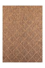 Buitenkleed | Zagora | Ruiten | Koper | 120x170 cm, Verzenden, Nieuw