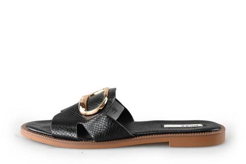 Mexx Slippers in maat 37 Zwart | 10% extra korting, Kleding | Dames, Schoenen, Zwart, Zo goed als nieuw, Slippers, Verzenden