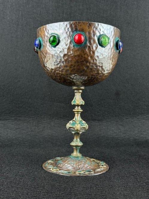 Kelk - Brons, Glas, Koper, Antiek en Kunst, Kunst | Niet-Westerse kunst
