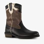 Braqeez leren meisjes western boots zwart goud maat 28, Verzenden, Nieuw