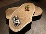 Houten salontafel | heel veel soorten en afmetingen Puurteak, 100 tot 150 cm, Rond, Nieuw, Landelijk & natuurlijk