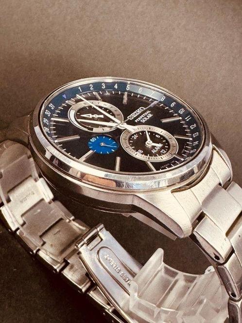 Seiko - Perpetual Solar Chronograph - Zonder Minimumprijs -, Sieraden, Tassen en Uiterlijk, Horloges | Antiek