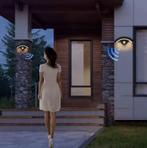 Zwarte Buiten Wandlamp met Sensor 24W Warm Licht Gang/Tuin, Verzenden, Nieuw