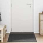 vidaXL Deurmat 80x120 cm antracietkleurig, Tuin en Terras, Deurmatten, Verzenden, Nieuw