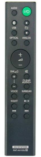 Alternatieve Sony RMT-AH103U afstandsbediening, Verzenden, Nieuw