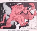 Japan valt China aan in Mantsjoerije op spotprent (Lithos), Antiek en Kunst, Verzenden