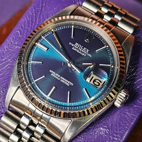 Rolex Datejust 36 1601 uit 1973, Sieraden, Tassen en Uiterlijk, Horloges | Antiek, Polshorloge, Verzenden