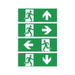 Led Pro-Portal Nooduitgang Sticker Set - 40010044, Verzenden, Nieuw, Overige typen