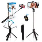 Selfie stick BT & tripod - Selfiestick met Bluetooth en s..., Verzenden, Nieuw