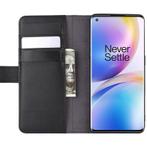 ProGuard OnePlus 8 Pro Wallet Hoesje Echt Leder Zwart, Telecommunicatie, Mobiele telefoons | Hoesjes en Frontjes | Overige merken