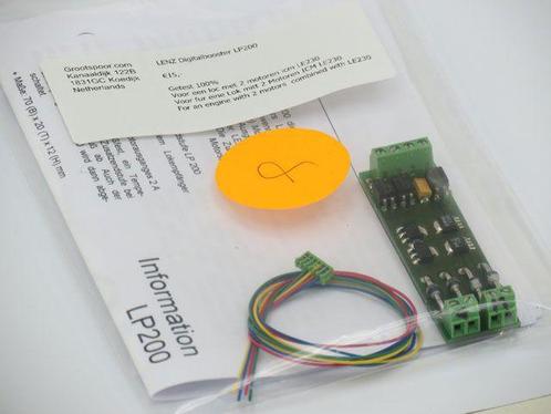 LENZ Digitaalbooster LP 200 (Zonder Geluid, Rij-decoders), Hobby en Vrije tijd, Modeltreinen | Overige schalen, Overige typen