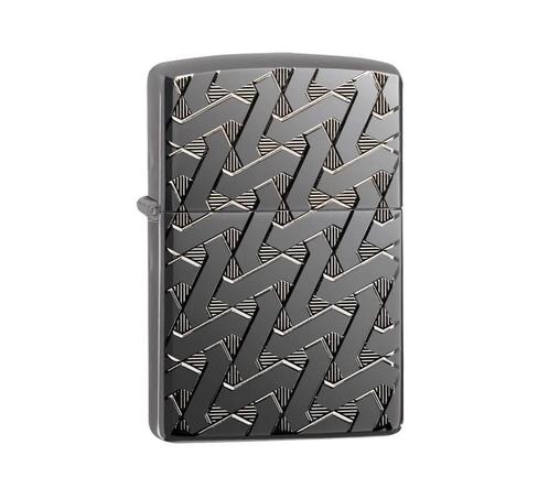 Zippo Geometric Weave Design, Verzamelen, Rookartikelen, Aanstekers en Luciferdoosjes, Aansteker, Verzenden
