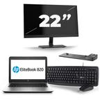HP EliteBook 820 G4 - Intel Core i5-7e Generatie - 12 inch -, Computers en Software, Windows Laptops, Verzenden, Zo goed als nieuw