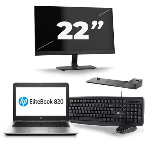HP EliteBook 820 G4 - Intel Core i5-7e Generatie - 12 inch -, Computers en Software, Windows Laptops, Zo goed als nieuw, Verzenden