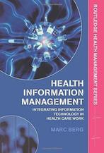 Health Information Management 9780415315197 Ce Bergen, Verzenden, Gelezen, Ce Bergen