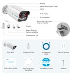 P430 Zwart, 8Mp/4K slimme detectie Spotlight 5x Zoom PoE 2 w, Audio, Tv en Foto, Ophalen of Verzenden, Nieuw