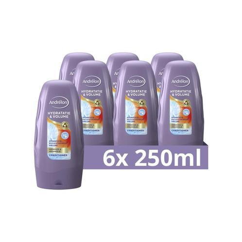 6x Andrelon Conditioner Hydratatie & Volume 250 ml, Sieraden, Tassen en Uiterlijk, Uiterlijk | Haarverzorging, Nieuw, Verzenden