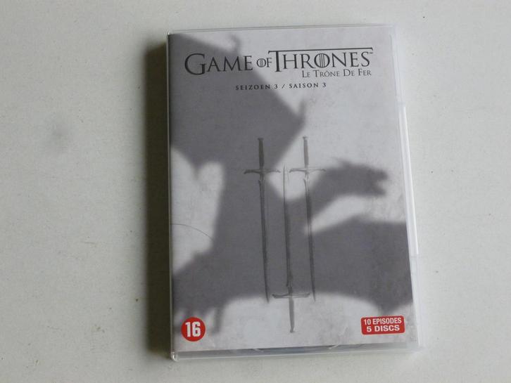 Game of Thrones - Seizoen 3 (5 DVD), Cd's en Dvd's, Dvd's | Tv en Series, Zo goed als nieuw, Verzenden