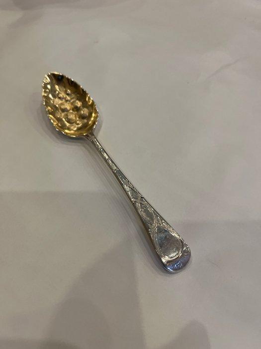 Georgian Sterling Silver Gilt Berry Spoon - London 1808 -, Antiek en Kunst, Antiek | Goud en Zilver