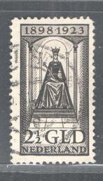 Nederland 1923 - Regeringsjubileum Wilhelmina - 2 1/2 en 5, Gestempeld