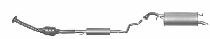 Complete uitlaat + Katalysator Toyota Yaris 1.3, Auto-onderdelen, Uitlaatsystemen, Nieuw, Verzenden