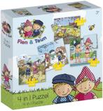 Fien & Teun - 4 In 1 Puzzel | Bambolino Toys - Puzzels, Kinderen en Baby's, Verzenden, Nieuw