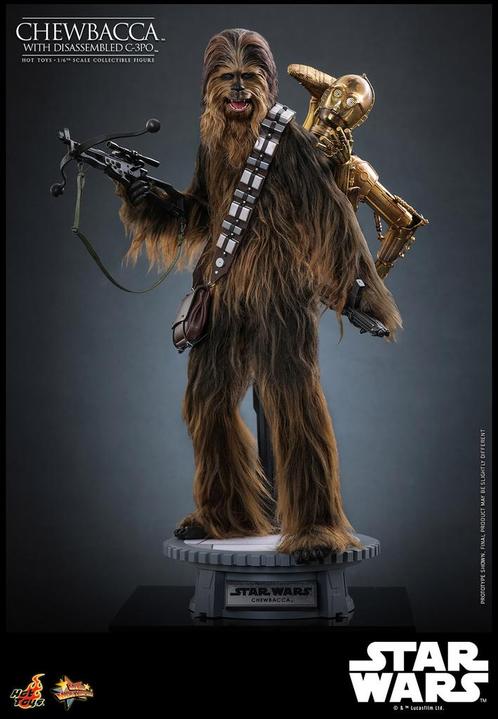 Star Wars Episode V Action Figure 1/6 Chewbacca with Disasse, Verzamelen, Star Wars, Nieuw, Ophalen of Verzenden