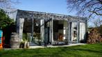 Uniek vakantiehuis! Energiebesparend & duurzaam!, Tuin en Terras, Tuinhuizen, Nieuw, 500 cm of meer, Overige materialen, Tuinhuis